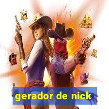 gerador de nick